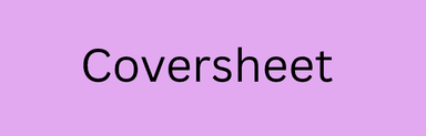 journal coversheet